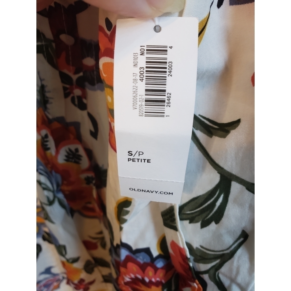 Old Navy Floral Dress Size Small - Picture 7 of 8